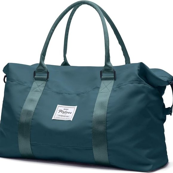 Floless Weekender bag NWOT (teal) - Picture 1 of 8